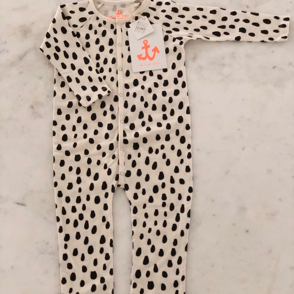 COPY - Noe + Zoe Playsuit Black Spot